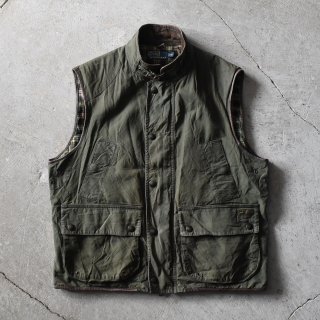【一般販売開始】90s Polo by Ralph Lauren OILCLOTH VEST
