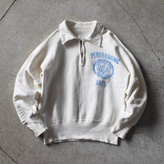 【一般販売開始】50-60s HALF ZIP SWEATSHIRT