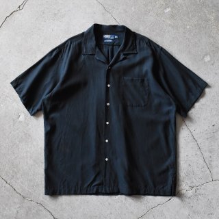 【一般販売開始】90s Polo by Ralph Lauren "CALDWELL" OPEN COLLAR SHIRT