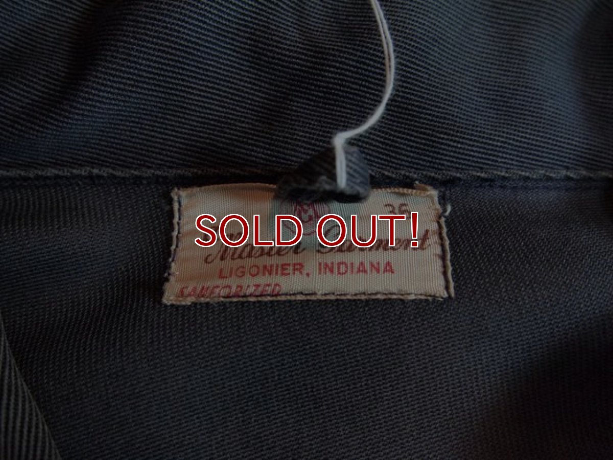 画像3: 1960s【MasterGarment】チェーン刺繍ワークジャケット size36 (3)