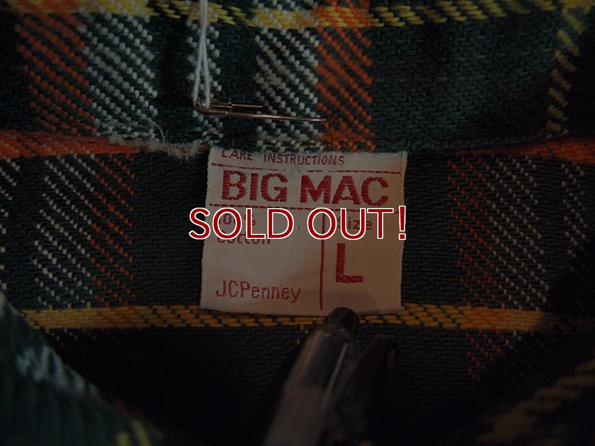 画像3: 1970s【BIGMAC】単タグヘビーネルシャツ (3)