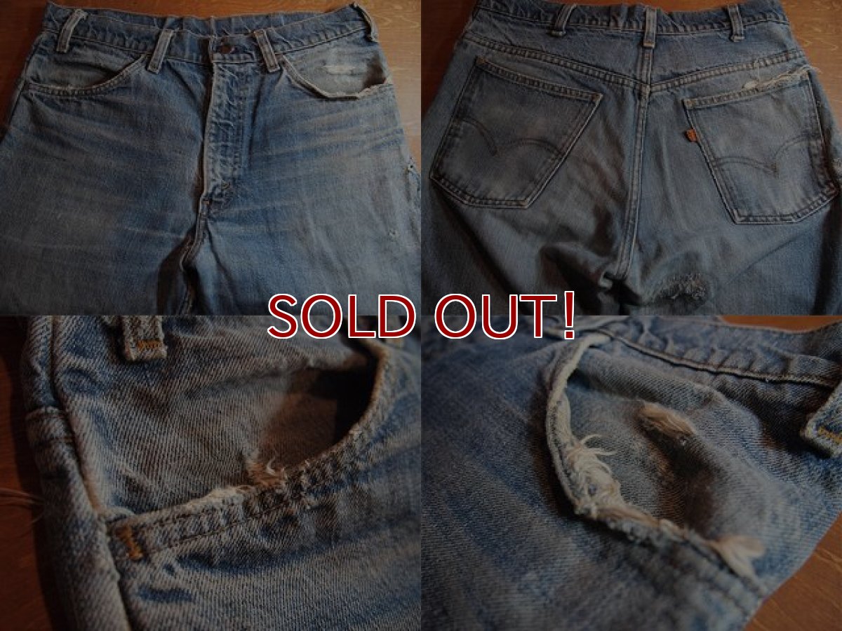 画像5: 1970s【LEVI'S】646フレア　w33〜34 (5)
