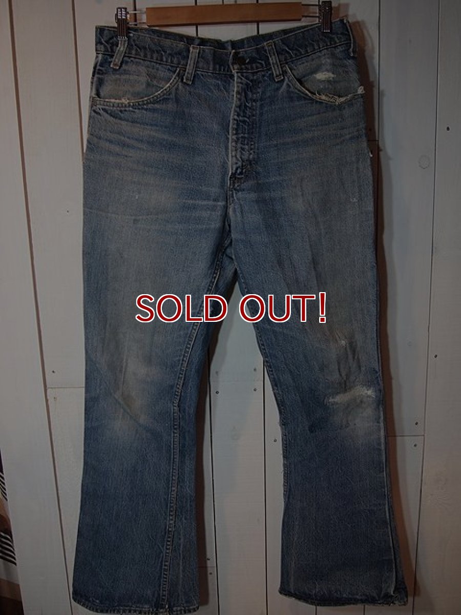 画像1: 1970s【LEVI'S】646フレア　w33〜34 (1)