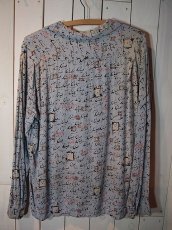 画像2: 1950s【PENNEY'S TOWNCRAFT】総柄レーヨンシャツ (2)
