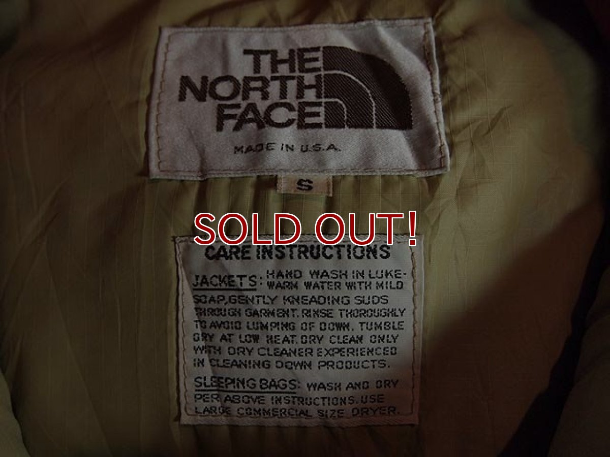 画像3: 1980s【THE NORTH FACE】?茶タグ?ダウンジャケット　sizeS (3)