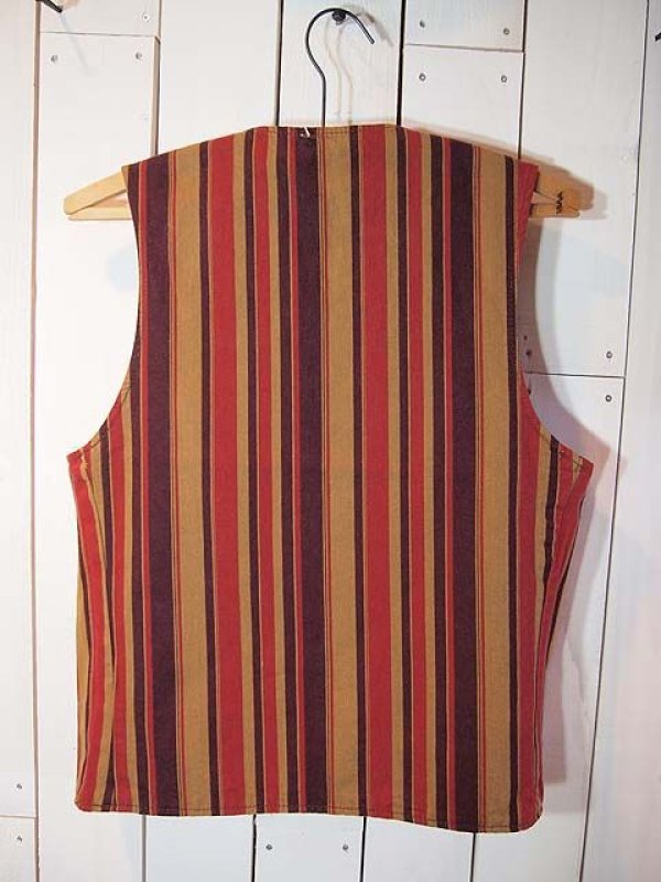1960s【LEVI'S】BigEリバーシブルヒッピーベスト - 古着屋HamburgCafe