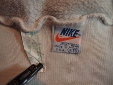 画像3: 1970s【NIKE】オレンジタグプルオーバーツートンスウェットパーカー (3)