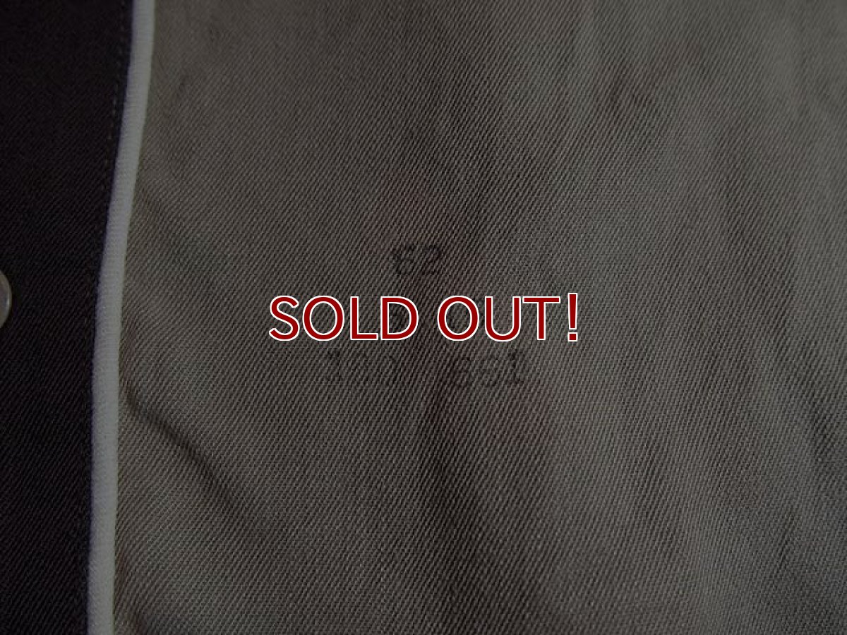 画像5: SALE!! 1950s【Rockmount】ロングホーン刺繍マチ付きレーヨンウエスタンシャツ (5)