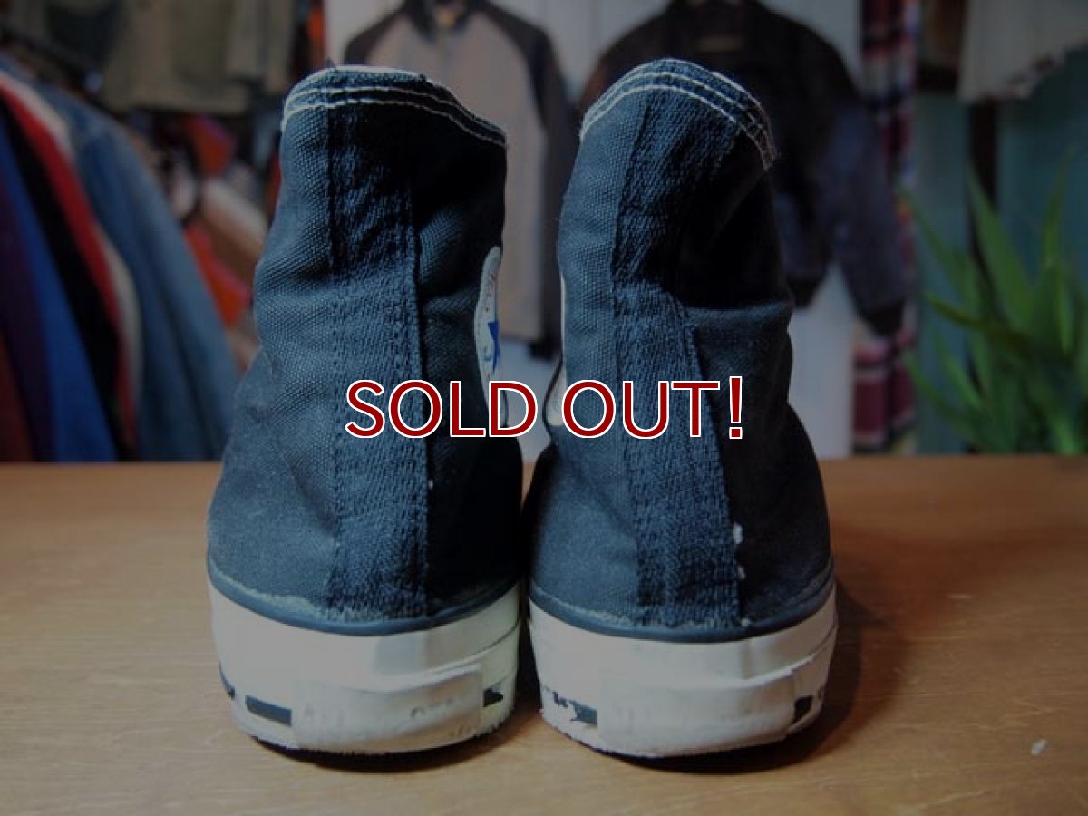 画像4: 1980sKOREA【CONVERSE ALLSTAR】あて布ブラックHi　7 1/2 (4)