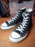 画像1: 1980sKOREA【CONVERSE ALLSTAR】あて布ブラックHi　7 1/2 (1)