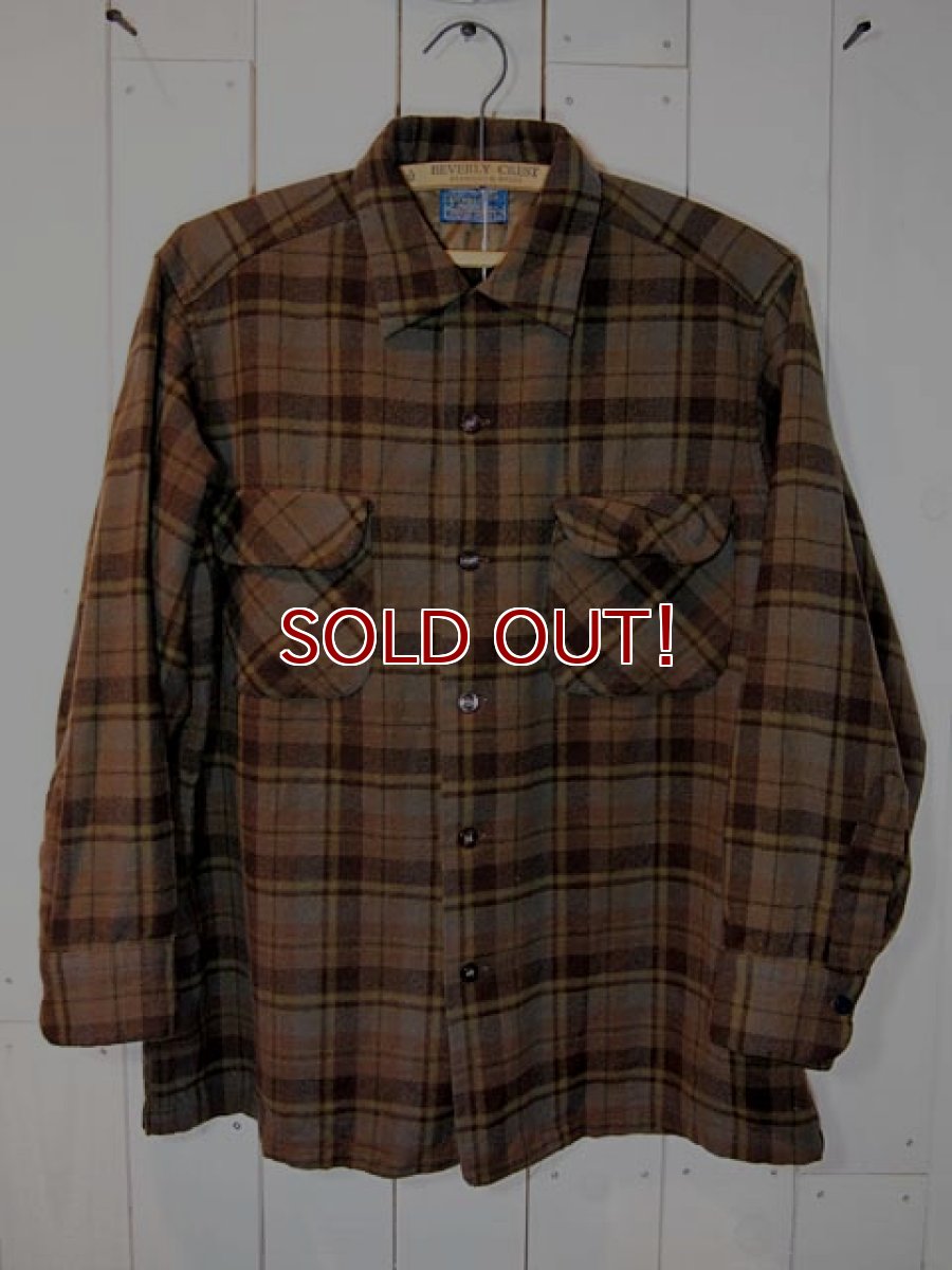 画像1: 1950s【PENDLETON】ウールシャツ (1)