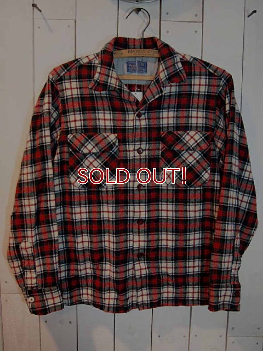 画像1: 1950s【PENDLETON】ウールシャツ (1)