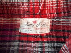 画像3: 1960s【KingKole】ヘビーネルシャツ　実寸Sサイズ (3)