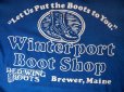 画像5: 1980s【Hanes】?REDWING取扱店「Winterport Boot Shop」?Tシャツ (5)