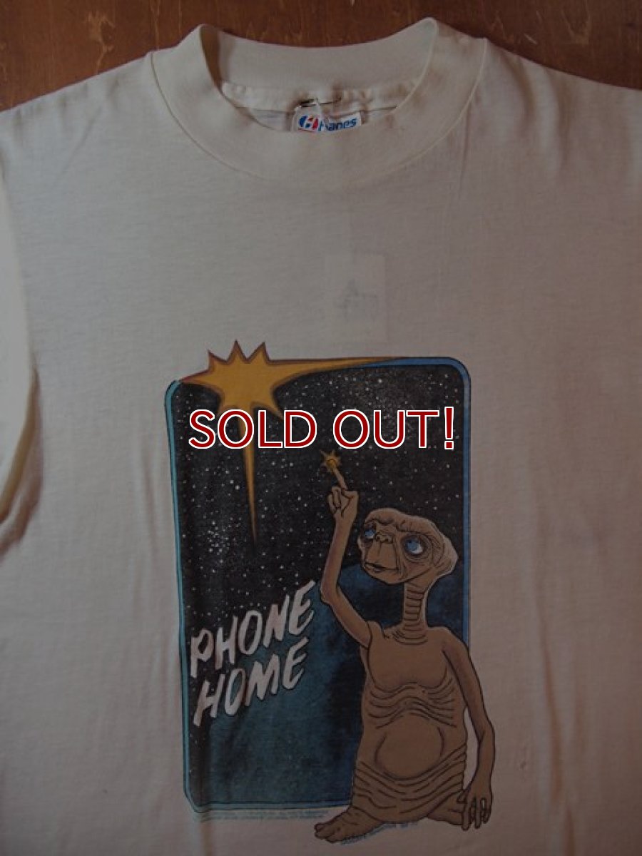 画像1: 1980s【Hanes】?E.T.?Tシャツ (1)