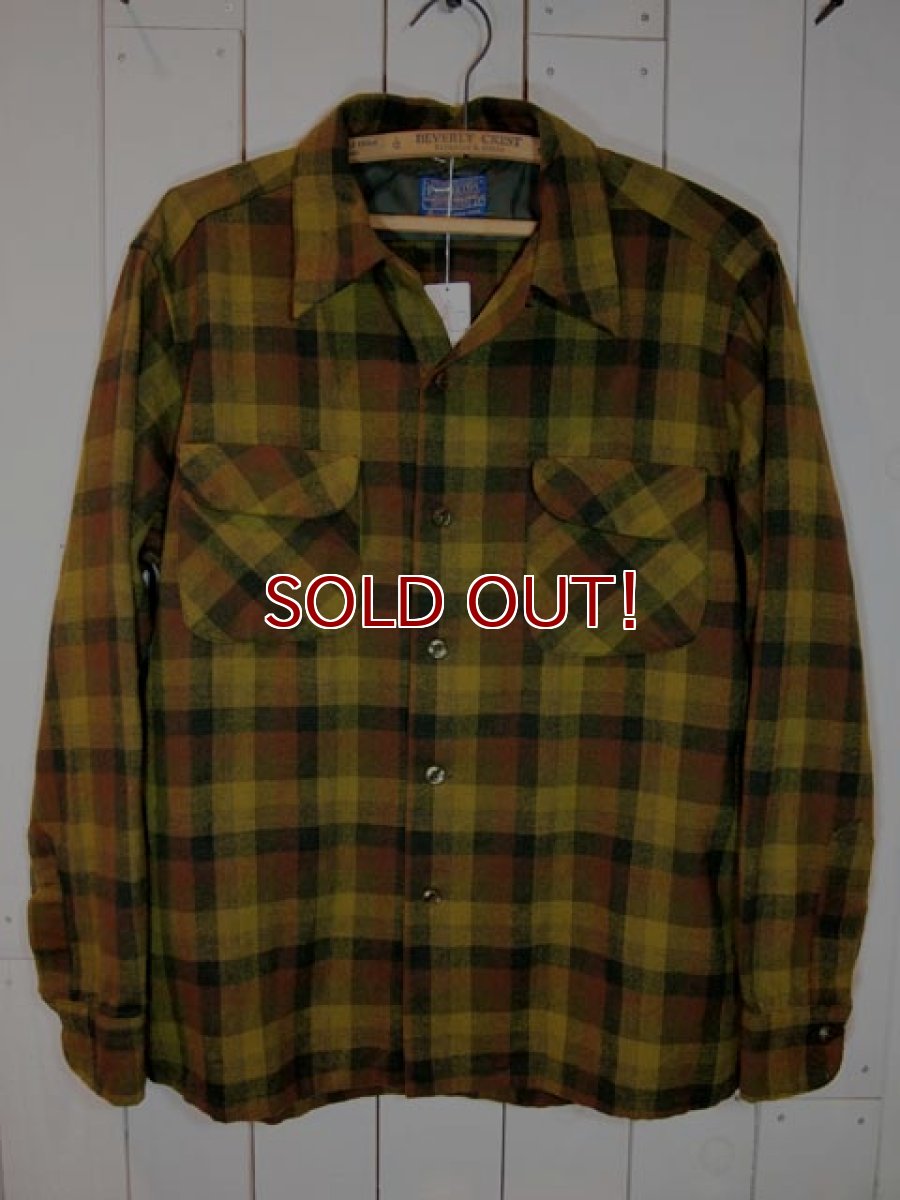 画像1: 1960s【PENDLETON】ウールシャツ (1)