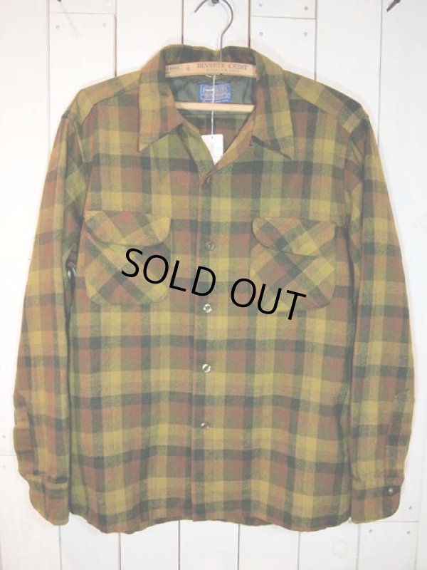 画像1: 1960s【PENDLETON】ウールシャツ