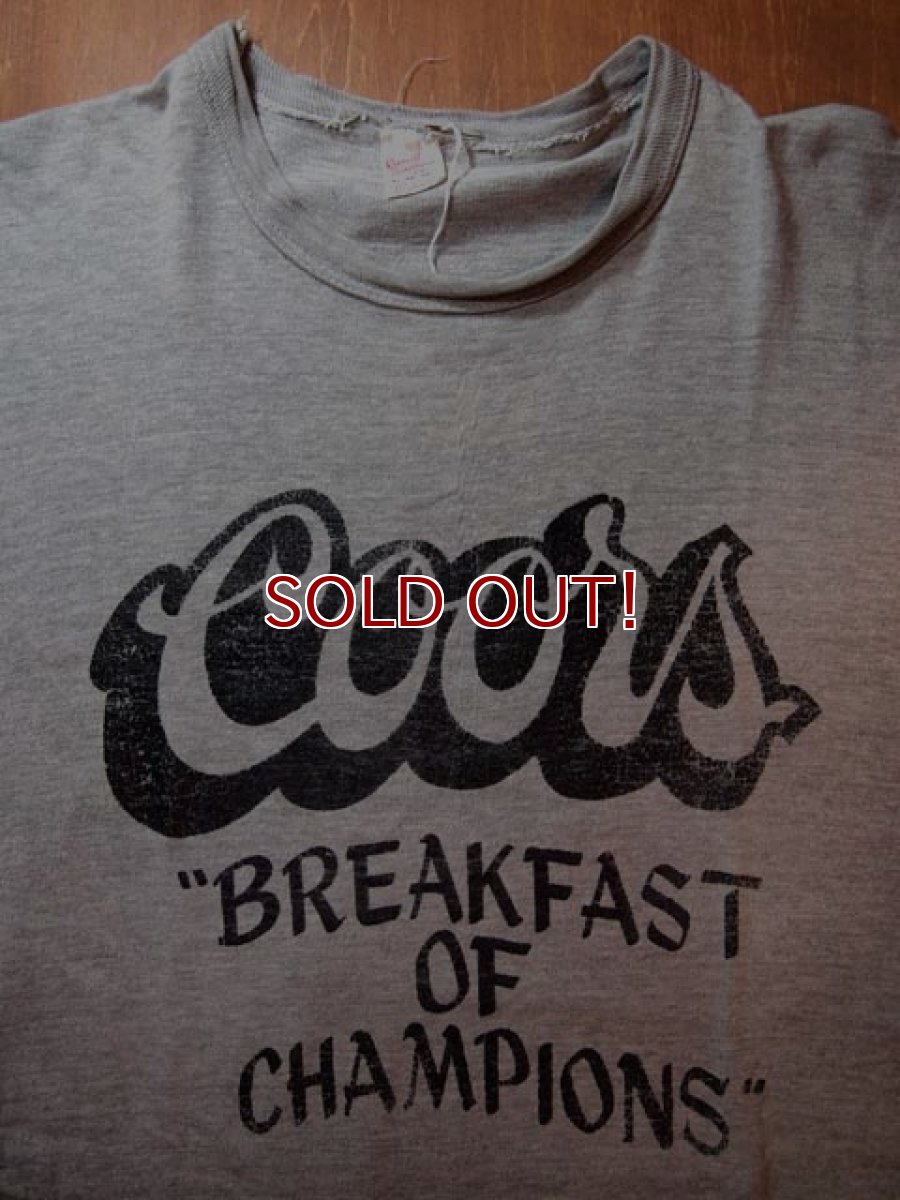 画像1: 1950s【ラッセルサウザン】?COORS?Tシャツ (1)