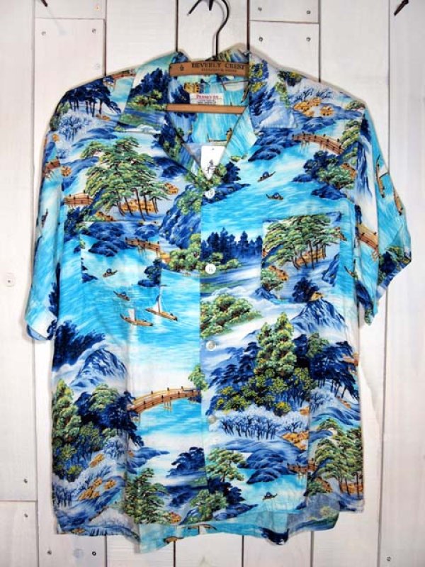 1960s PENNEY'S レーヨンハワイアンシャツ 