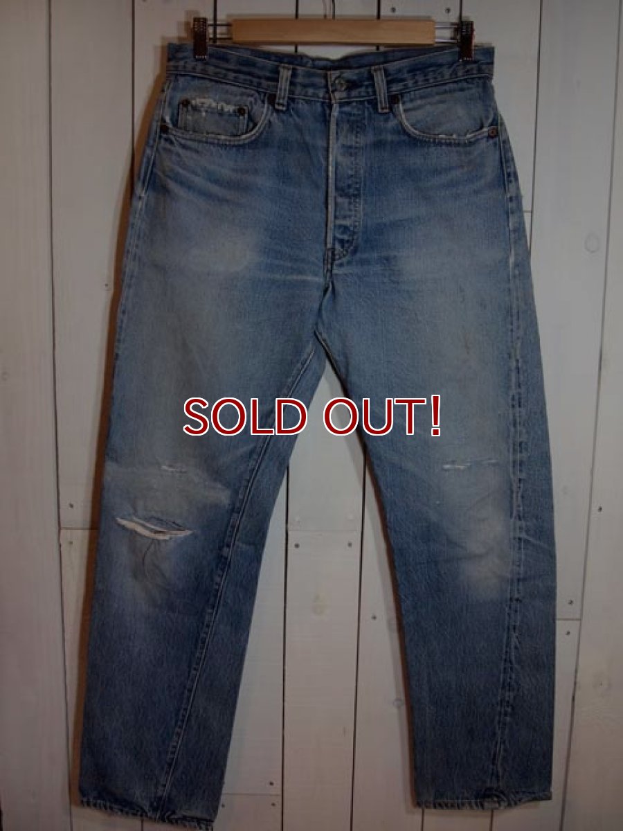 画像1: 1980s【LEVI'S】501赤耳　表記w34 (1)
