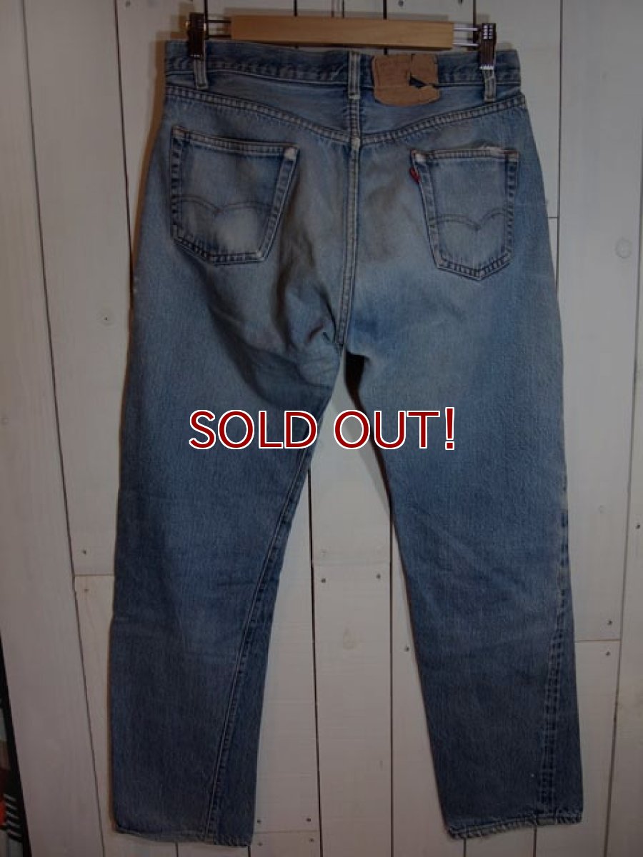 画像2: 1980s【LEVI'S】501赤耳　表記w34 (2)