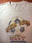 画像1: 1970s【ELTON JOHN】?BACK IN THE U.S.S.A.?1978年北米ツアーTシャツ (1)