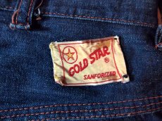 画像3: 1950s【GOLD STAR】デニムペインターパンツ (3)