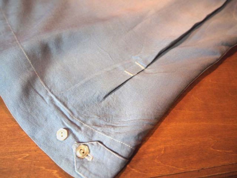 画像2: 1960s【ServiceBowlingShirt】チェーンステッチ刺繍レーヨンボーリングシャツ