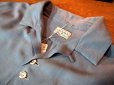 画像4: 1960s【ServiceBowlingShirt】チェーンステッチ刺繍レーヨンボーリングシャツ (4)