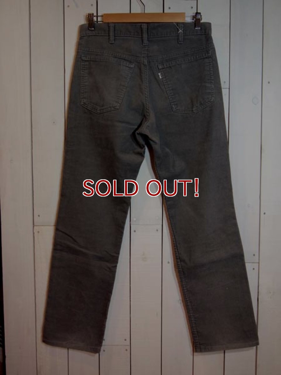 画像2: 1980s【LEVI'S】519コーデュロイ　表記w32 (2)