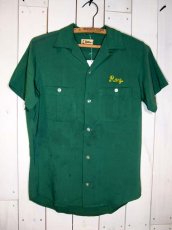 画像2: 1960s【Hilton】レーヨンボーリングシャツ　sizeS (2)