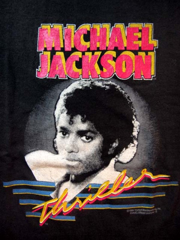 1980s MICHAEL JACKSON スリラーTシャツ 