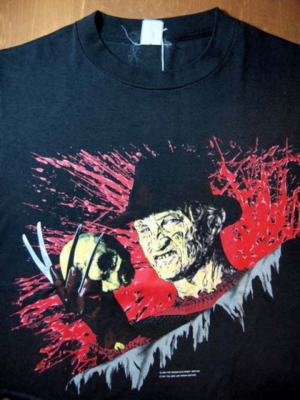 1980sエルム街の悪夢 ムービーTシャツ 