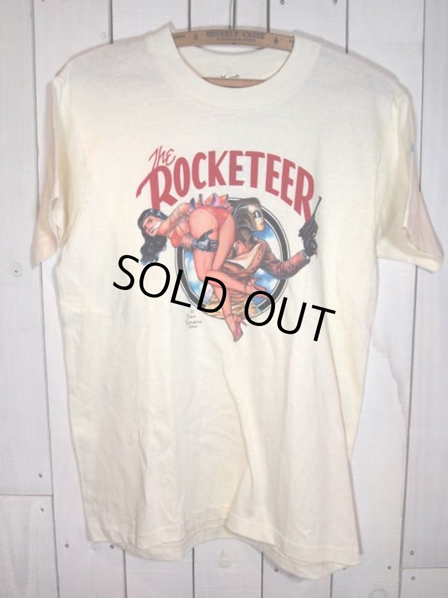 画像2: 1980s?The ROCKETEER?映画Tシャツ (2)