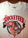 画像1: 1980s?The ROCKETEER?映画Tシャツ (1)