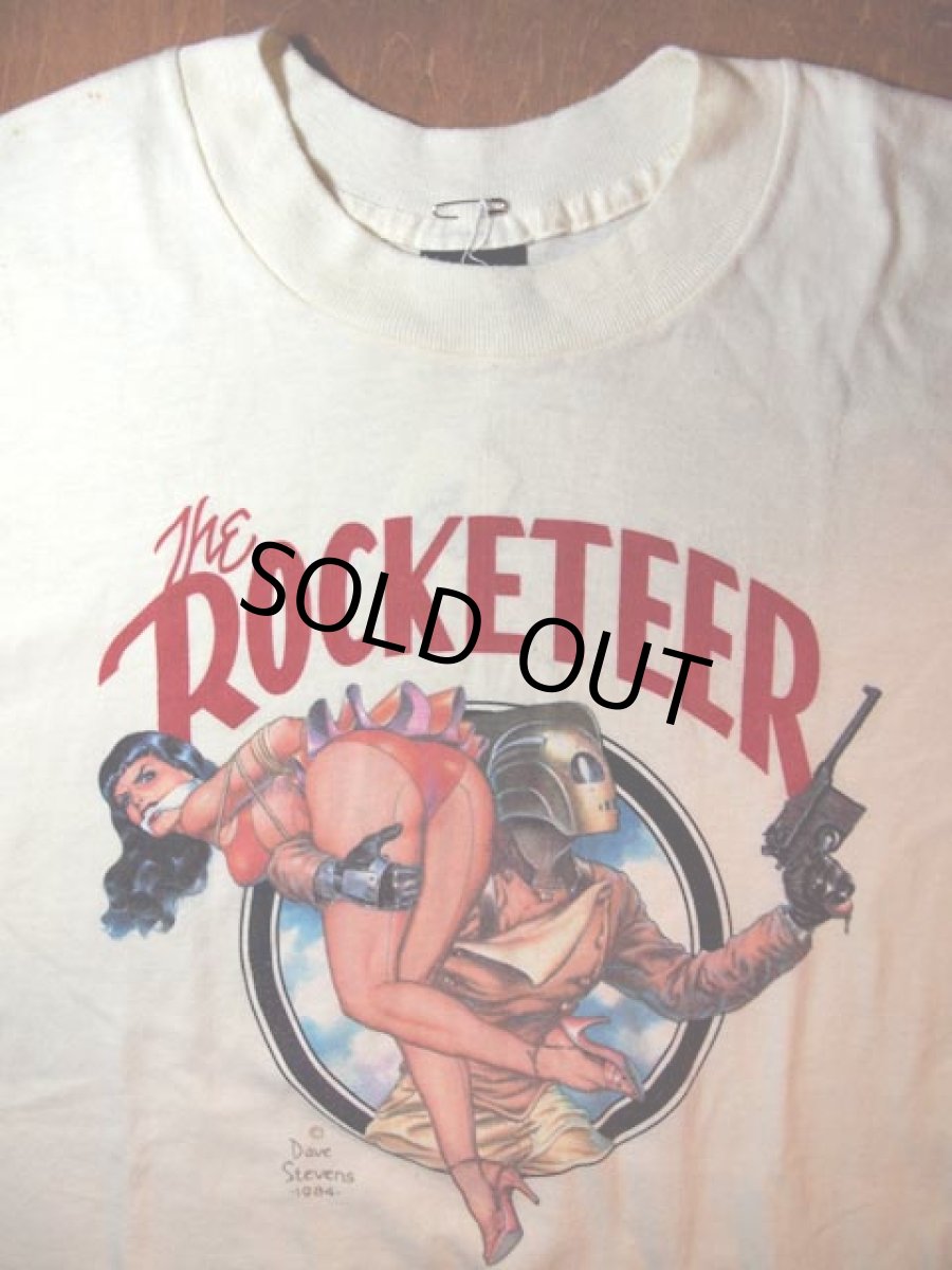 画像1: 1980s?The ROCKETEER?映画Tシャツ (1)
