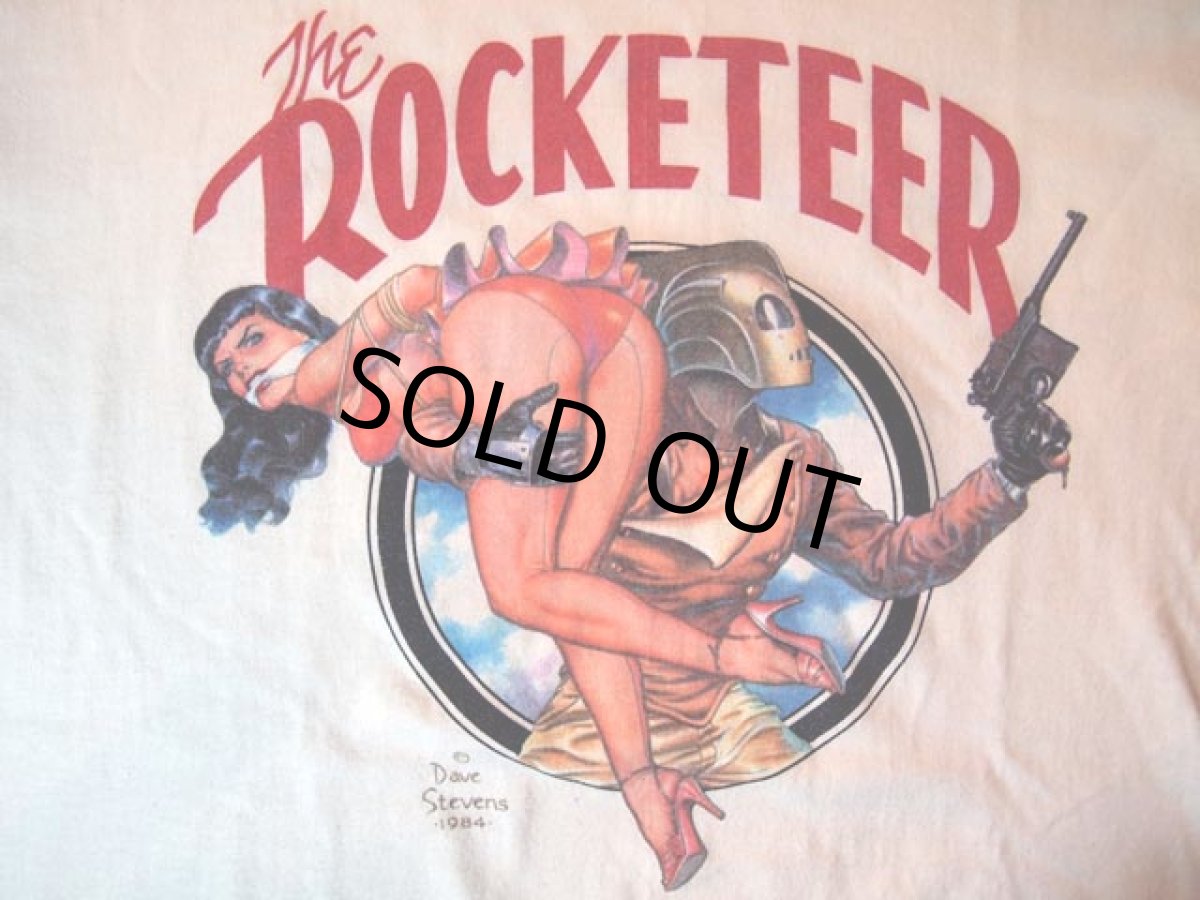 画像5: 1980s?The ROCKETEER?映画Tシャツ (5)