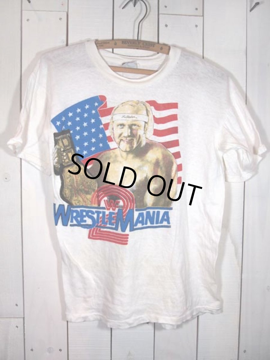 画像2: 1980sパキ綿WWF?ハルクホーガン?プロレスTシャツ (2)
