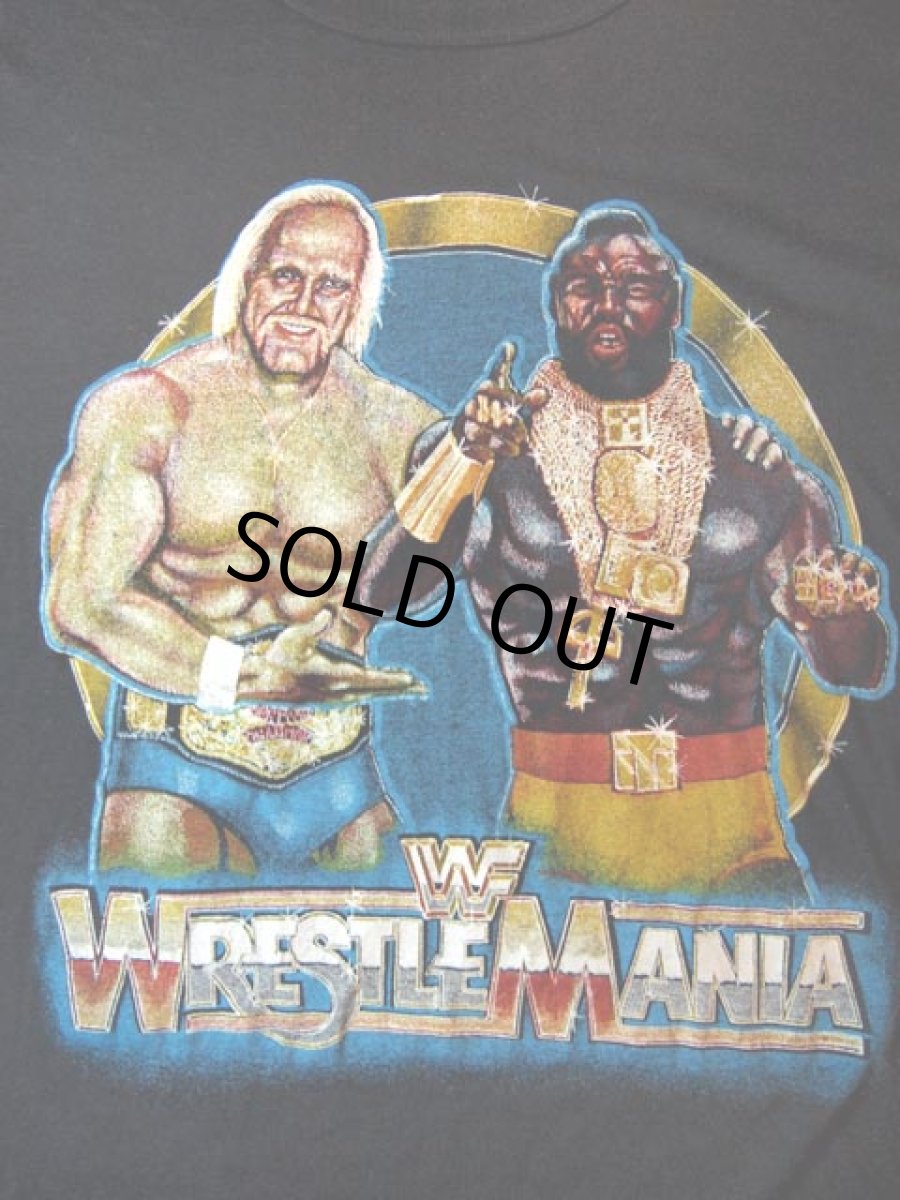 画像5: 1980sWWF?ハルクホーガン＆ミスターT?プロレスTシャツ (5)