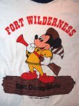 画像5: 1970s?ミッキー?FORT WILDERNESSリンガーTシャツ (5)