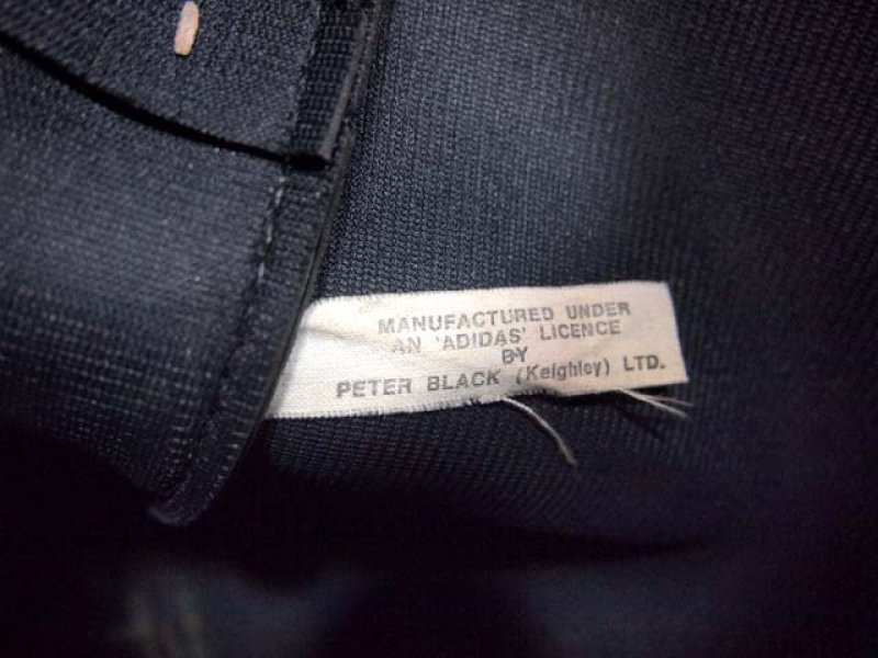 1970sイングランド製【adidas】ピーターブラックバッグ - 古着屋