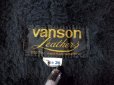 画像3: 1970s創立初期【Vanson】シングルライダースジャケット　size36 (3)