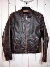 画像1: 1970s Vanson シングルライダースジャケット　 "創立初期モデル"　 表記36  (1)