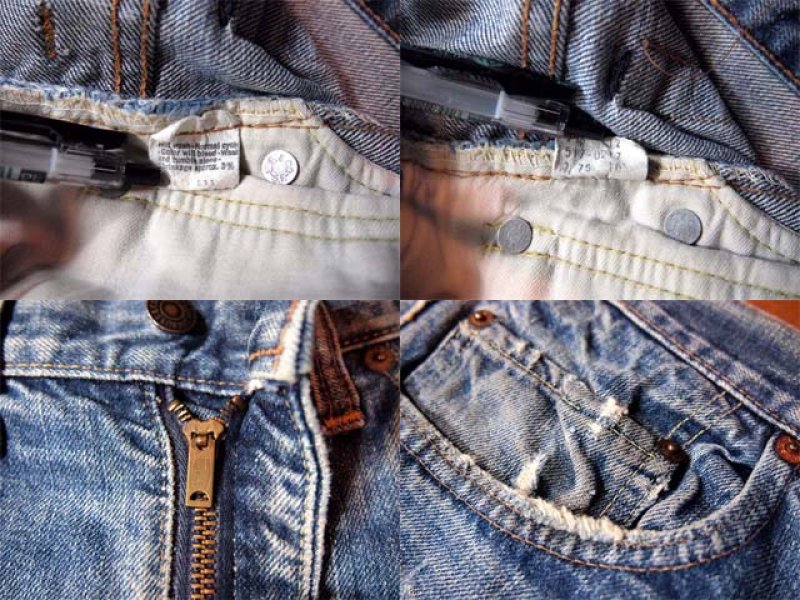 画像1: 1970s【LEVI'S】517シングル 表記w34