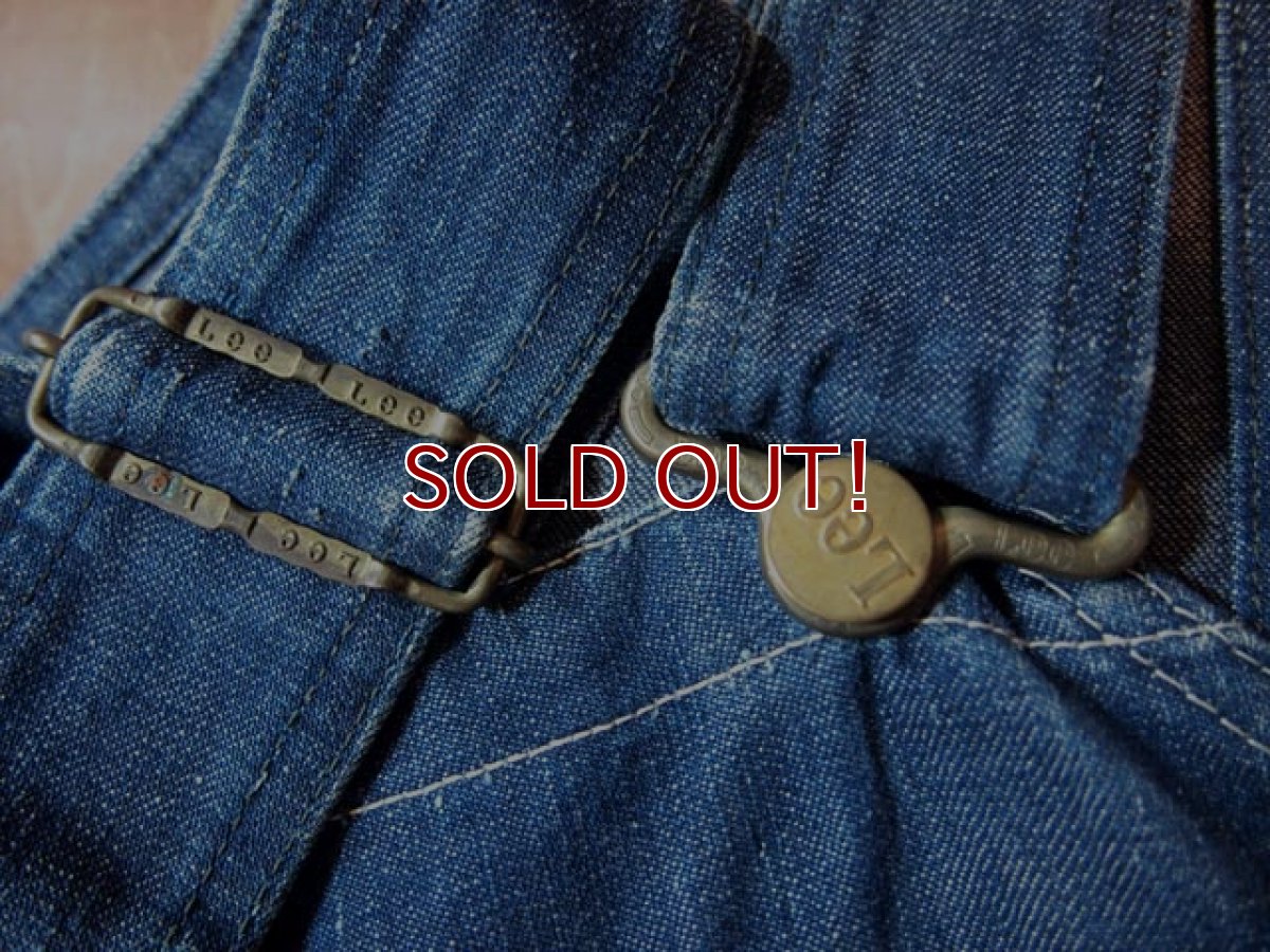 画像5: SALE!! 1960s【Lee】JELT DENIMオーバーオール (5)