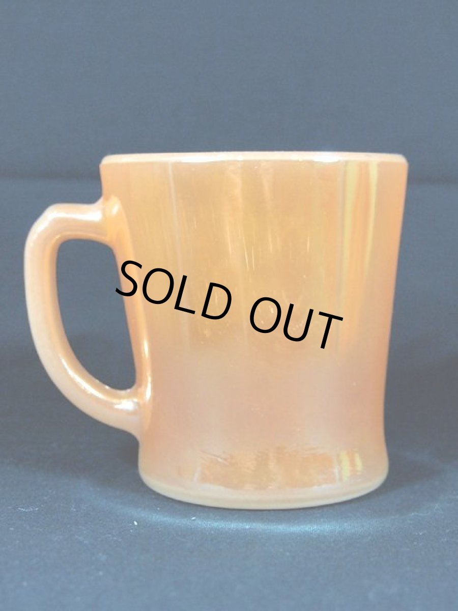 画像3: 1960s-70s【FireKing】Dハンドルマグ/ピーチラスター (3)