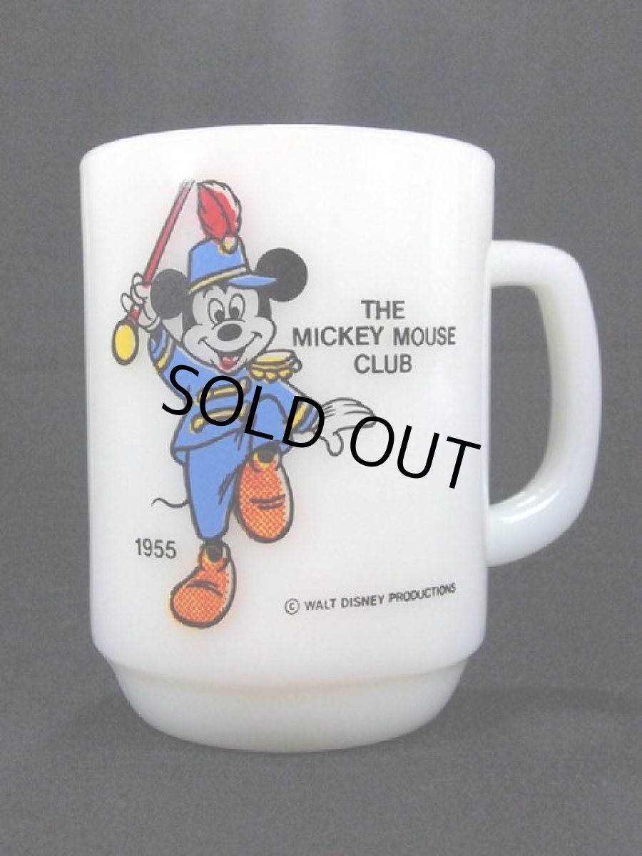 画像1: 1970s‐80s【FireKing】ミッキーマウスクラブ９オンスマグ・ペプシコレクターシリーズ (1)