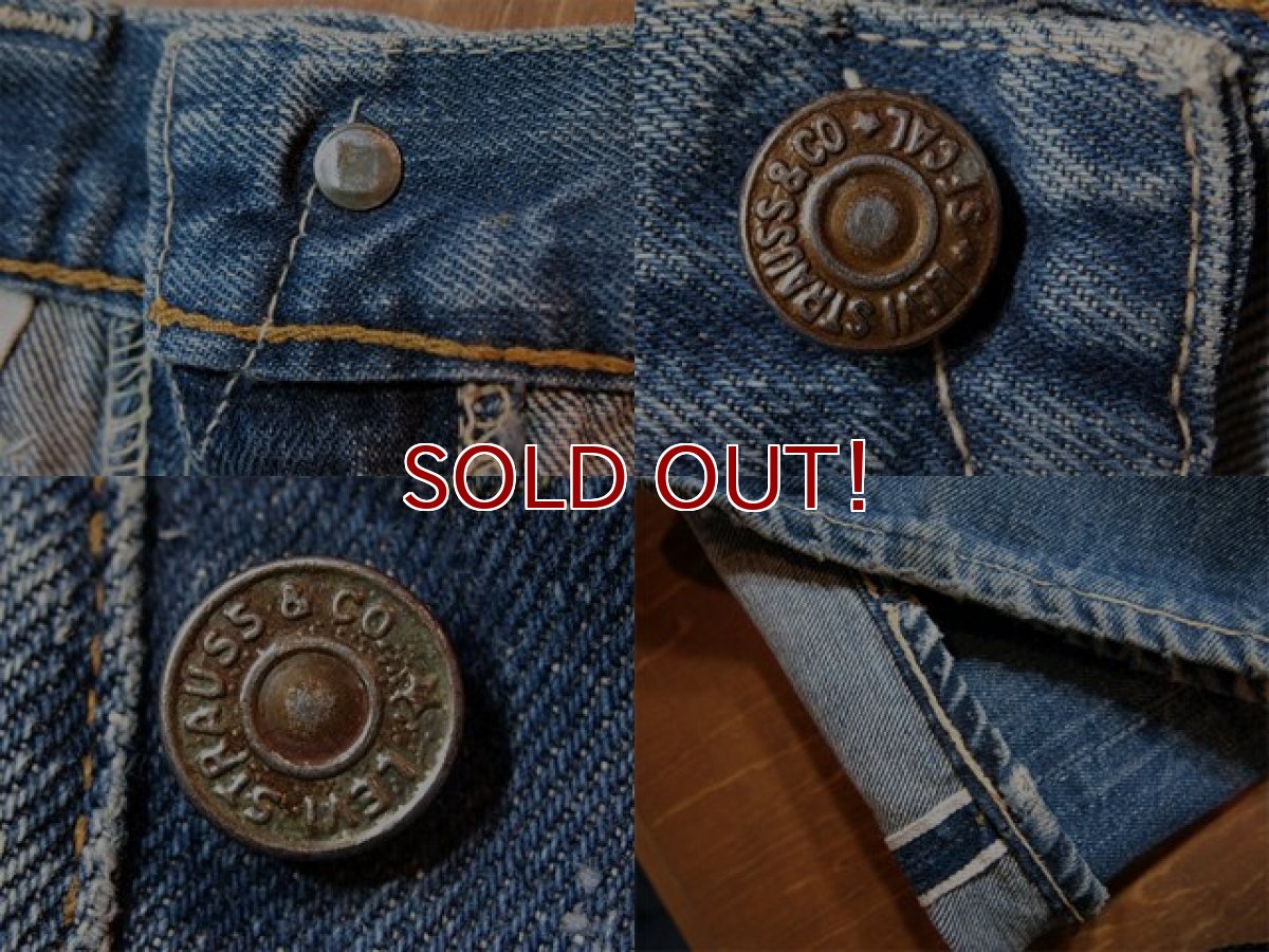 画像5: 1960s【LEVI'S】501BigEタイプ物　w31〜32 (5)