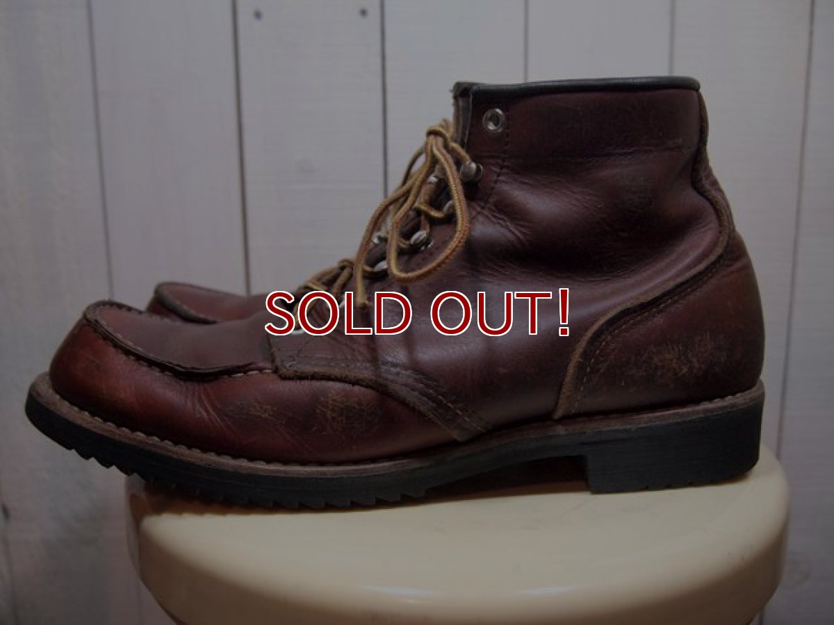 画像3: 1980s【RED WING】犬タグワークブーツ　Size11 (3)