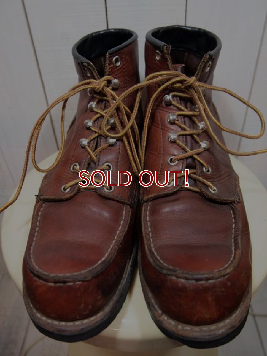 画像2: 1980s【RED WING】犬タグワークブーツ　Size11 (2)